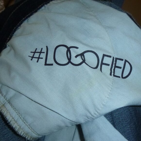 LOGO-By Lori Goldstein, Women's Dark wash blue denim jeans - Picture 6 of 8